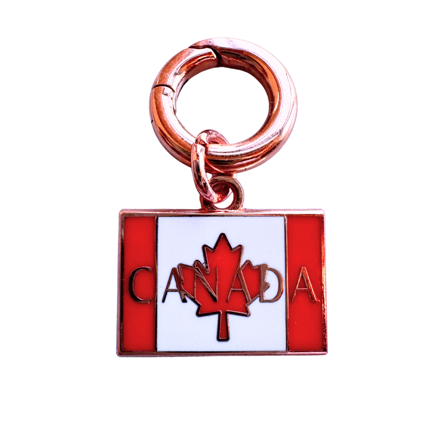 Canada Flag Inspired Charm