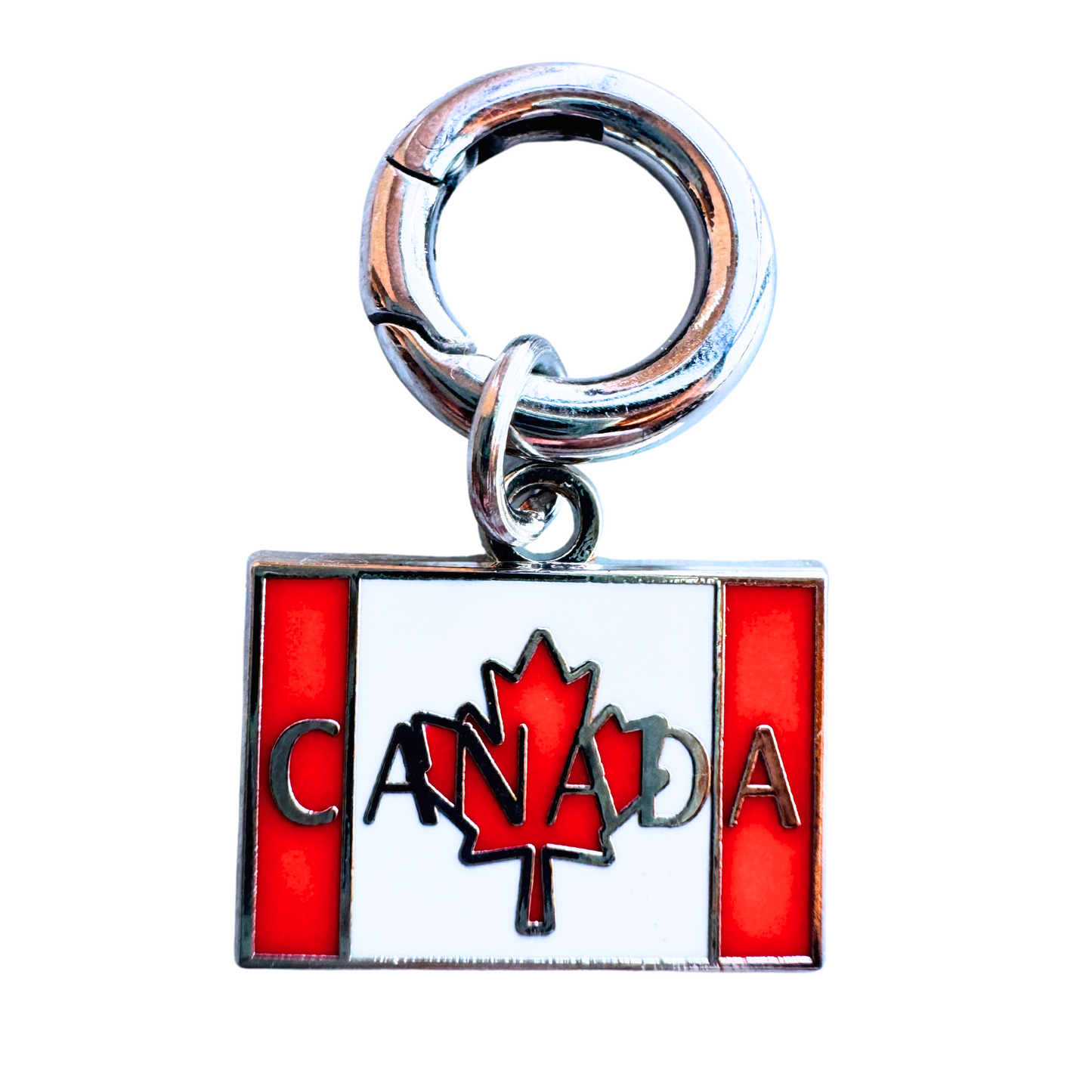 Canada Flag Inspired Charm