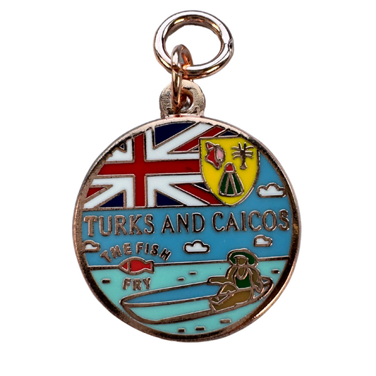 Icons of Turks and Caicos Charm