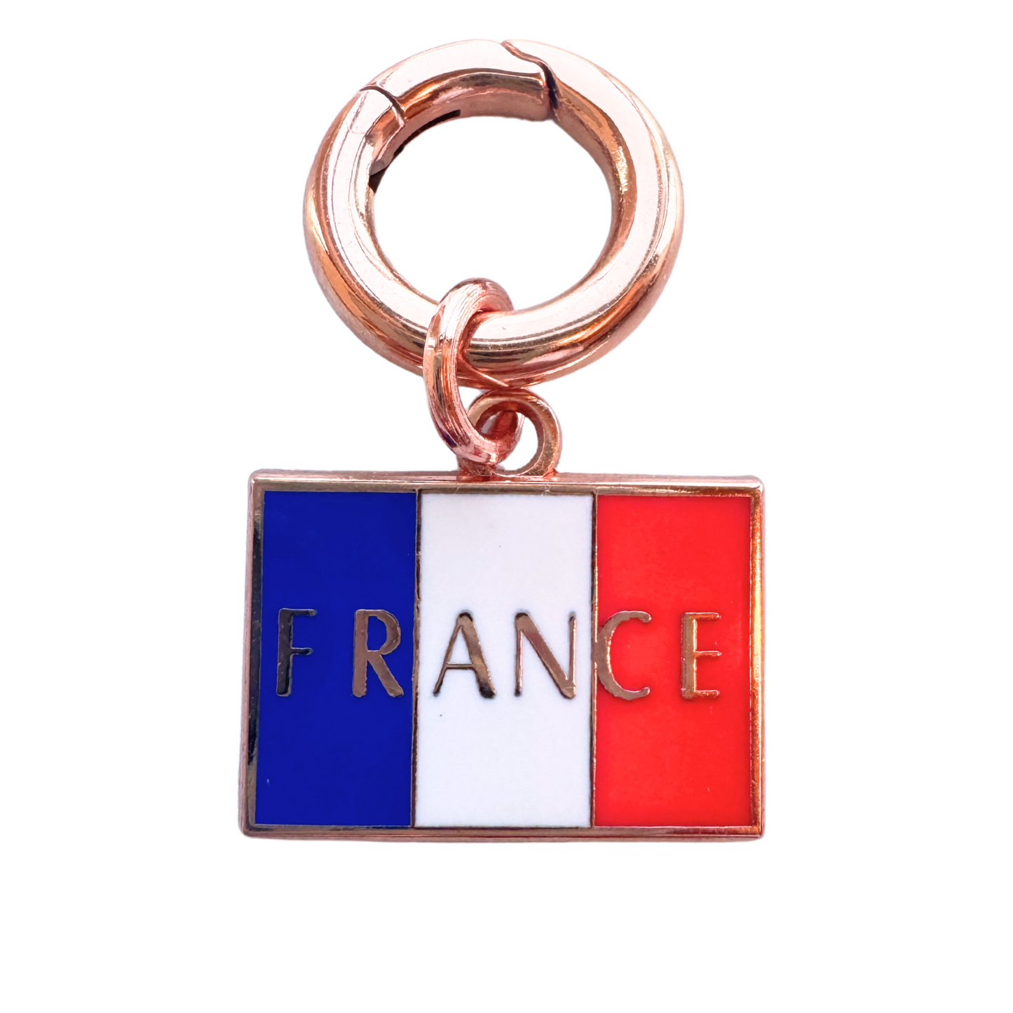 France Flag Inspired Charm