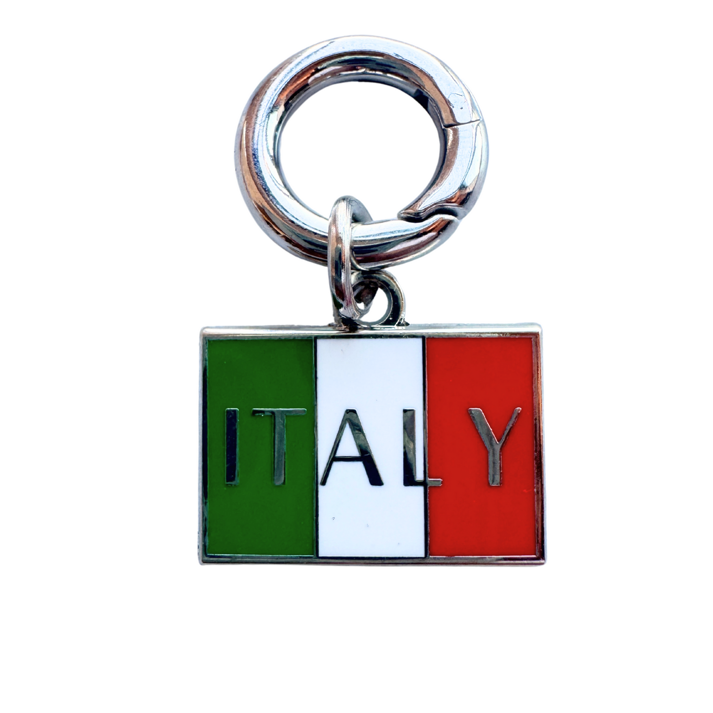 Italy Flag Inspired Charm