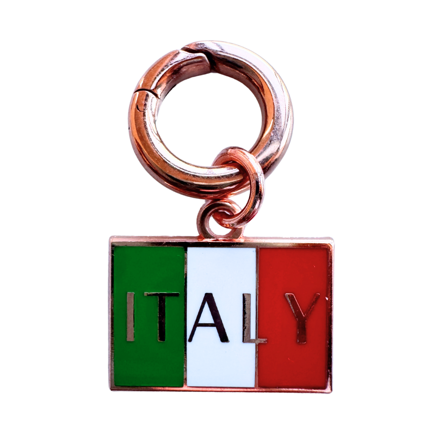 Italy Flag Inspired Charm