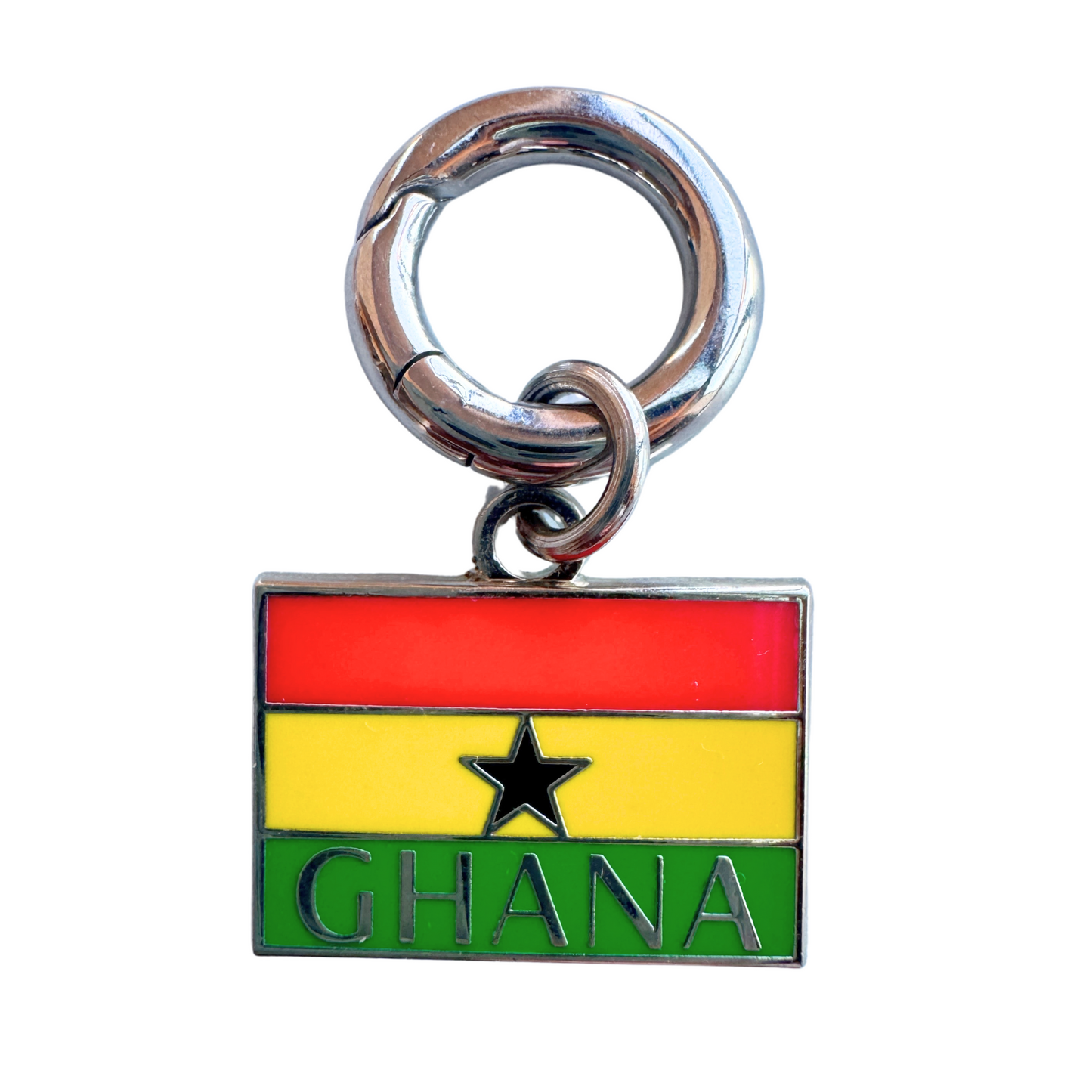 Ghana Flag Inspired Charm