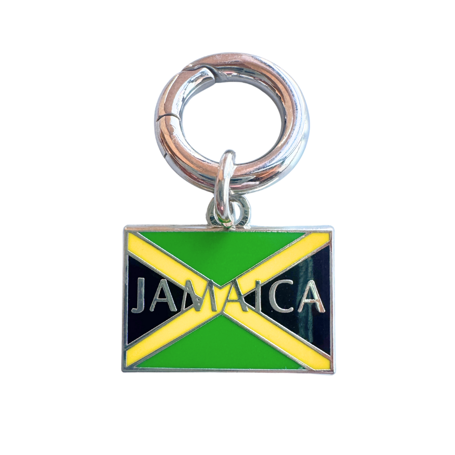 Jamaica Flag Inspired Charm