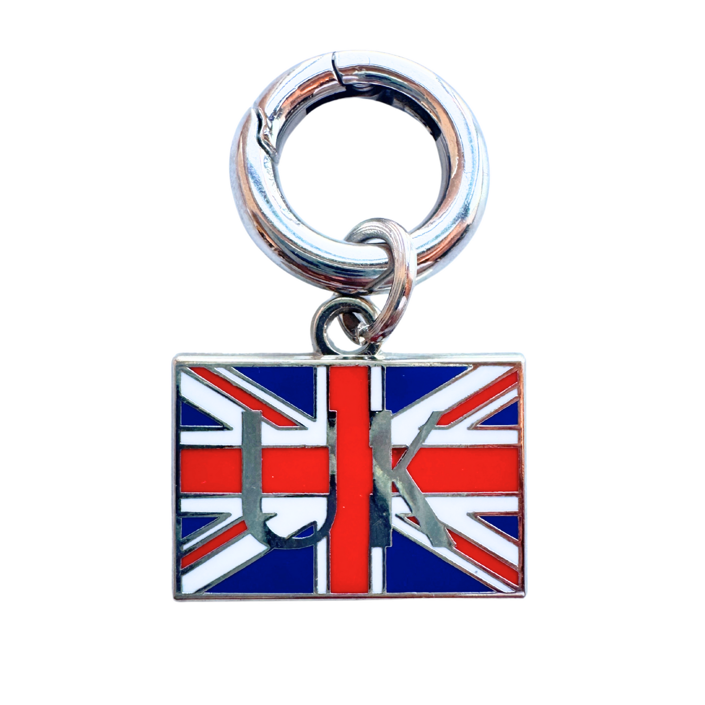 UK Flag Inspired Charm