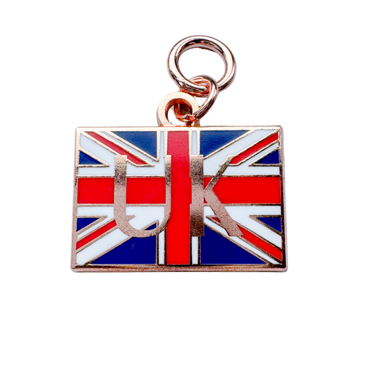 UK Flag Inspired Charm