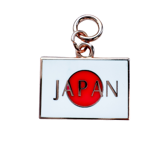 Japan Flag Inspired Charm