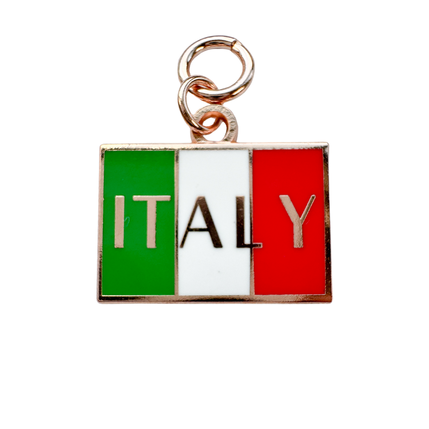 Italy Flag Inspired Charm