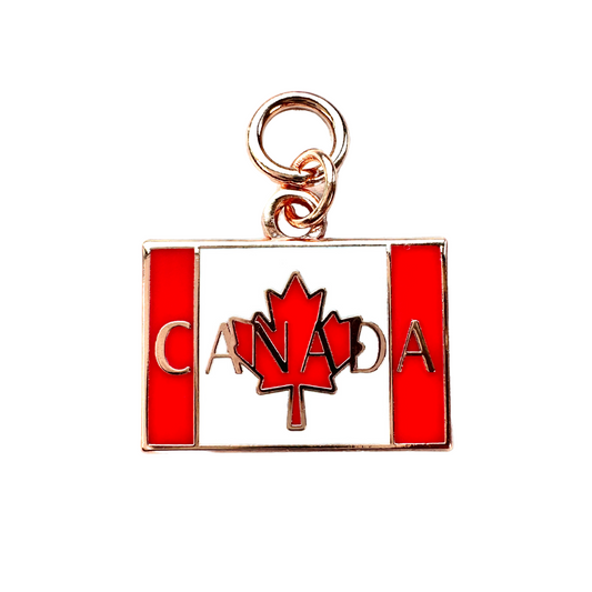 Canada Flag Inspired Charm