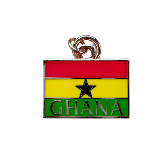 Ghana Flag Inspired Charm