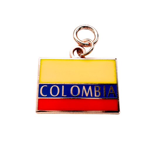 Colombia Flag Inspired Charm