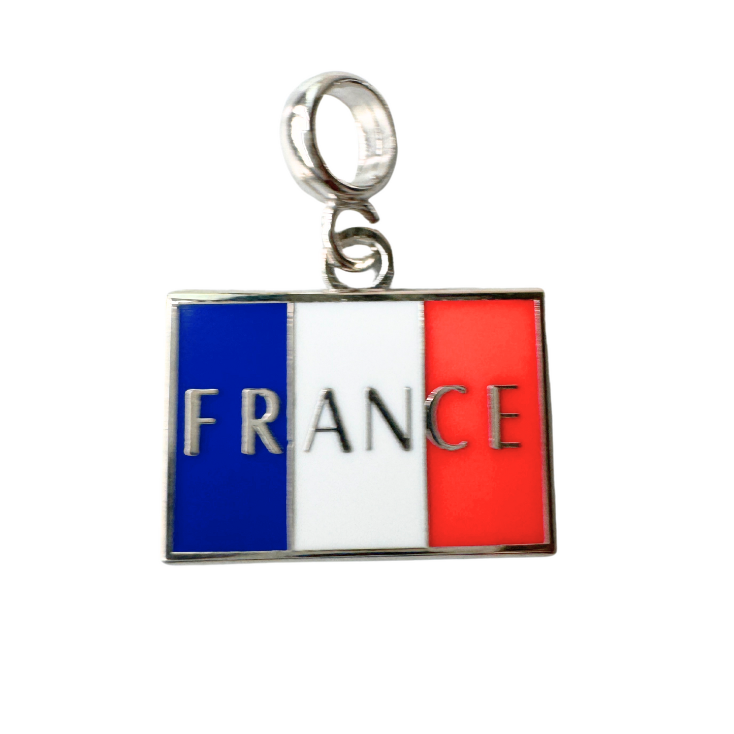 France Flag Inspired Charm