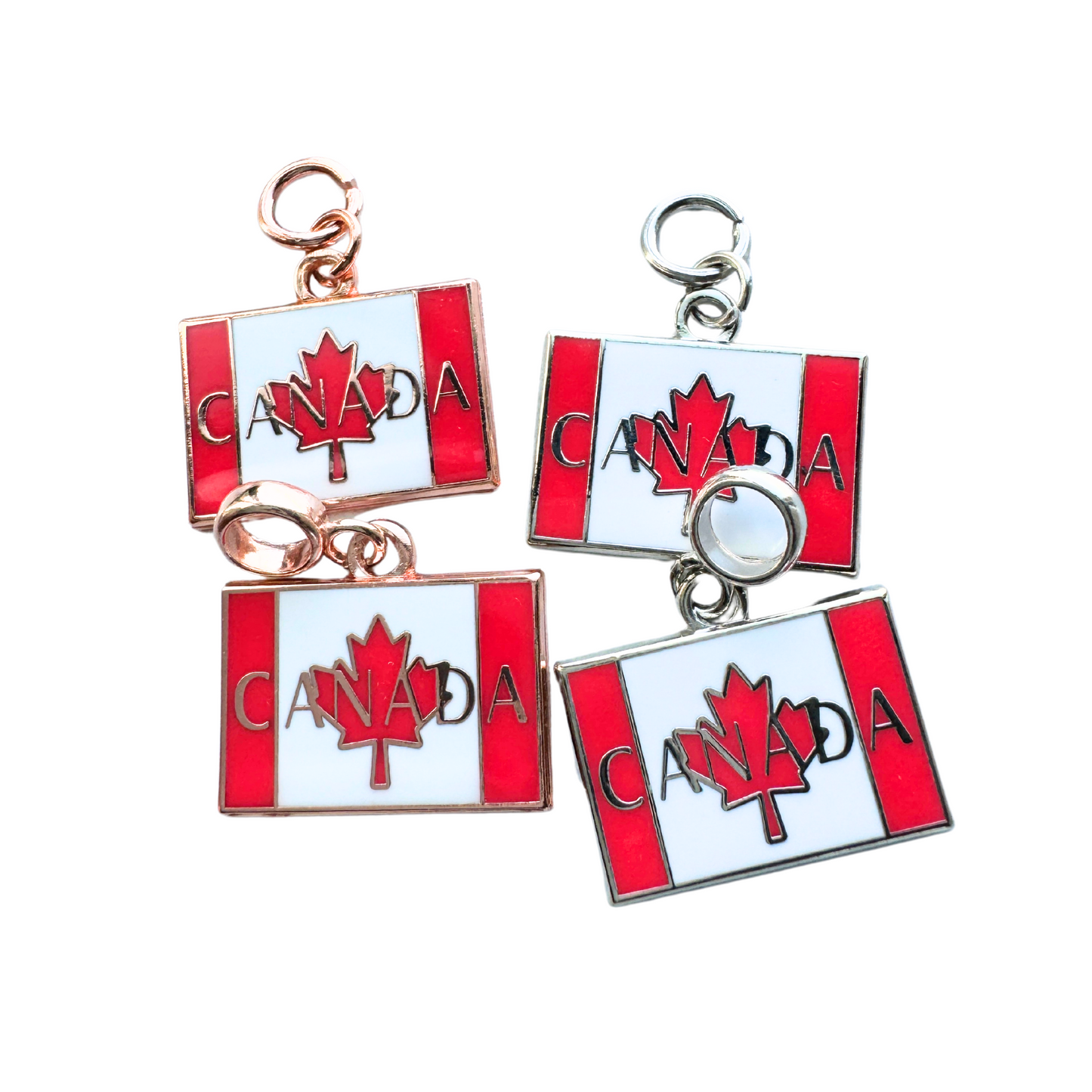 Canada Flag Inspired Charm