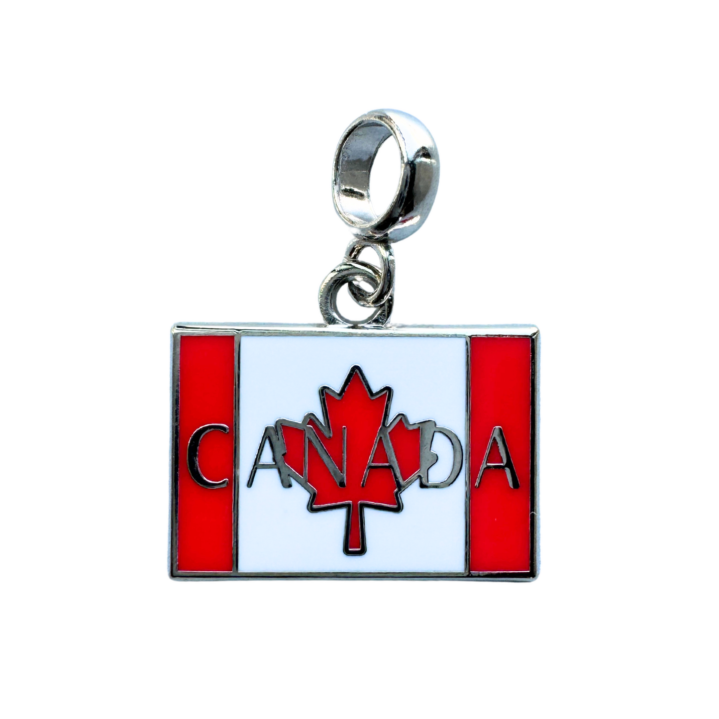 Canada Flag Inspired Charm