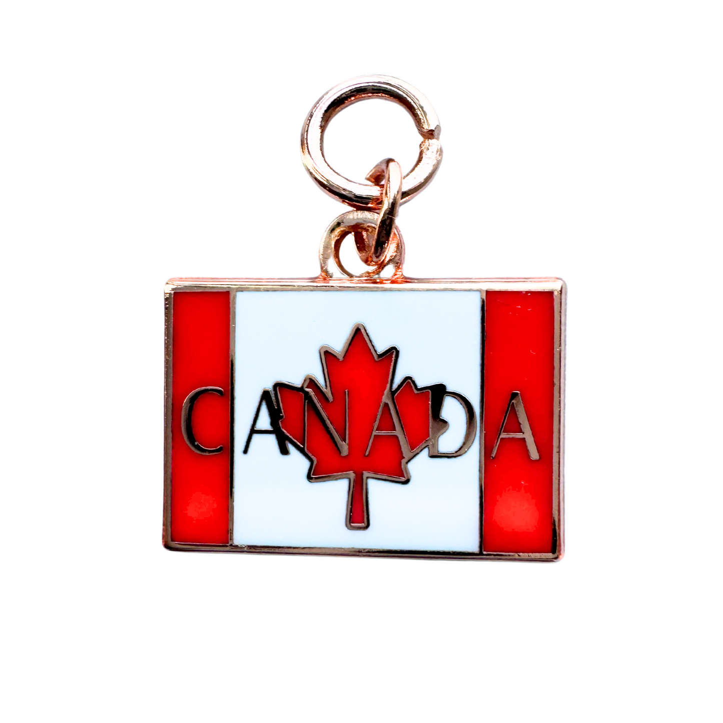 Canada Flag Inspired Charm