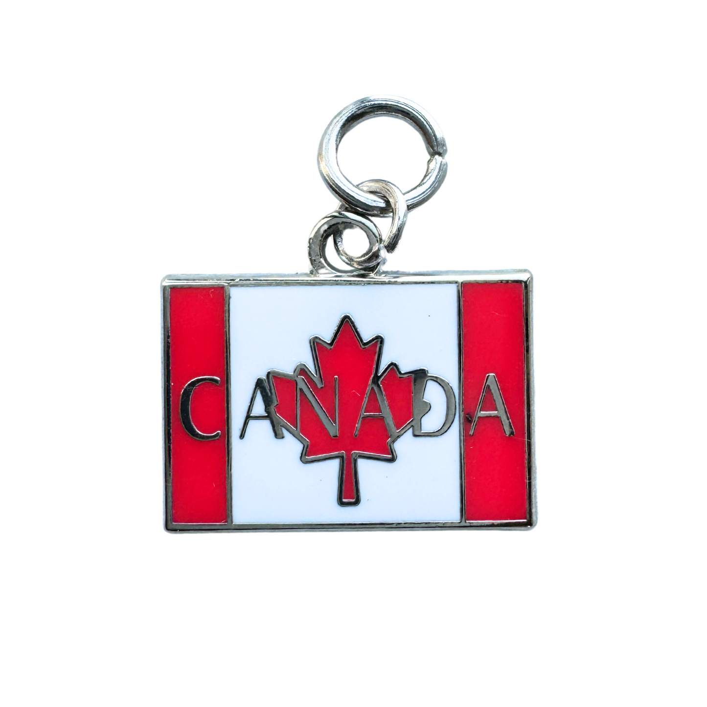 Canada Flag Inspired Charm