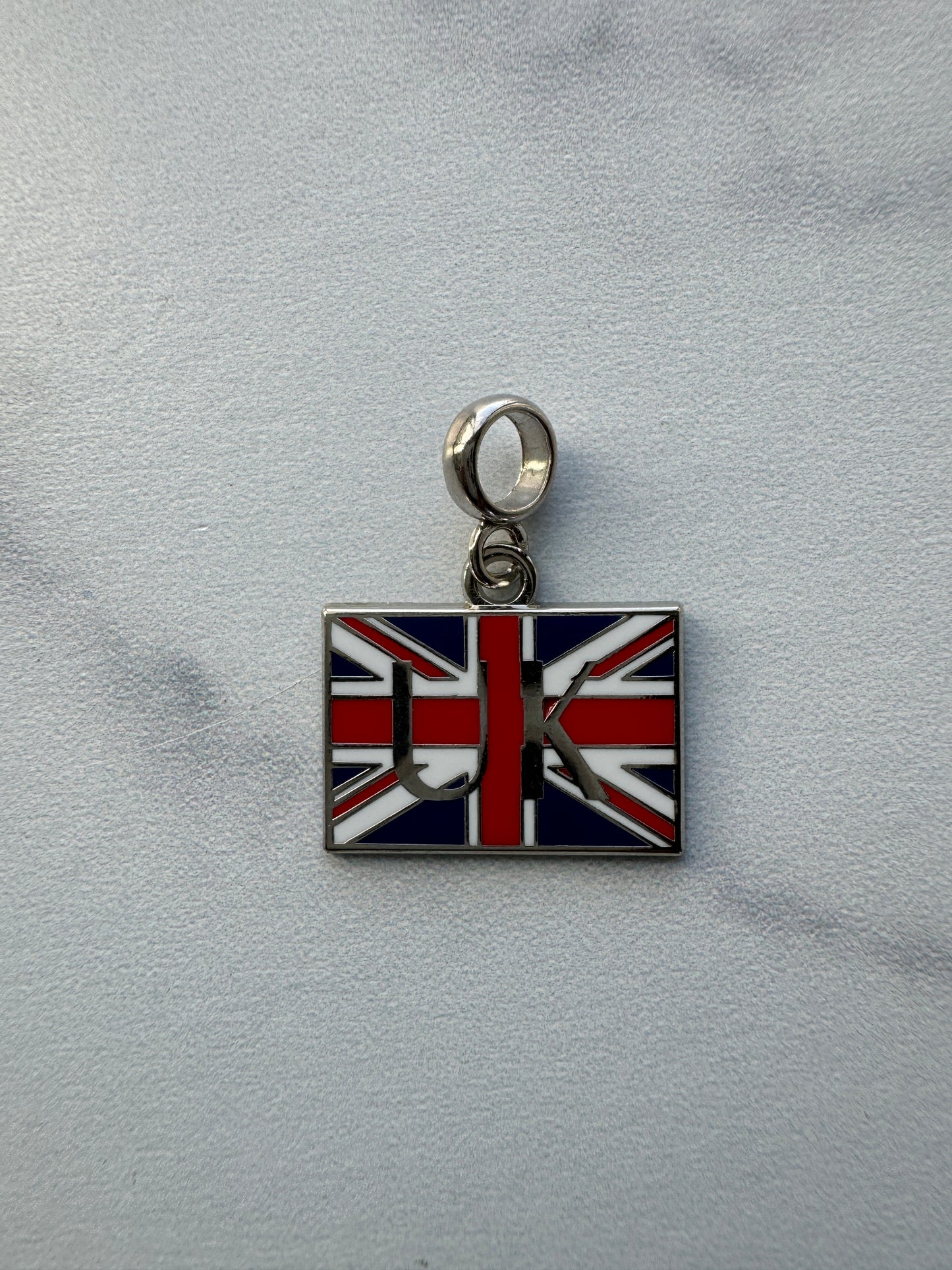 UK Flag Inspired Charm