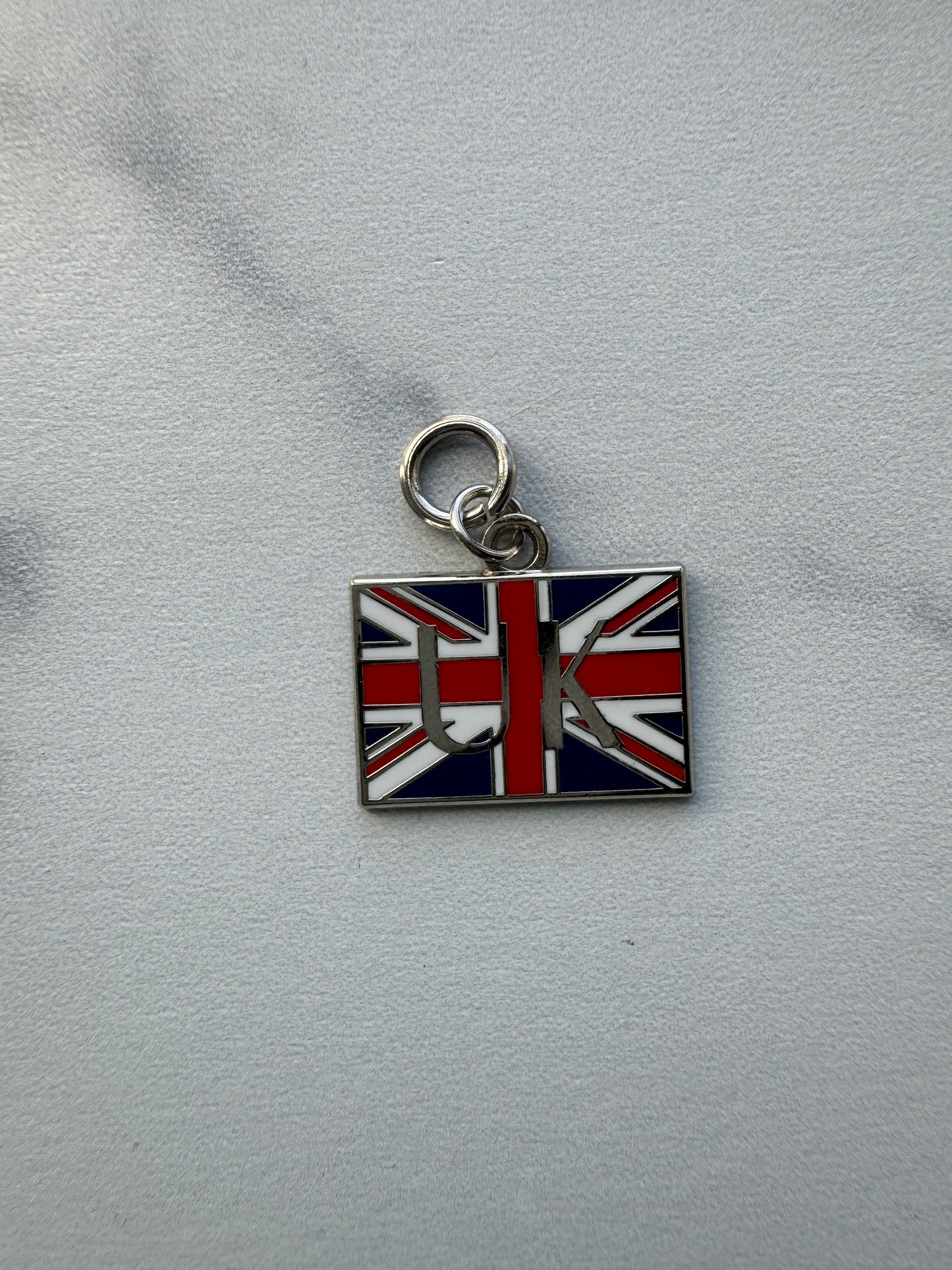 UK Flag Inspired Charm