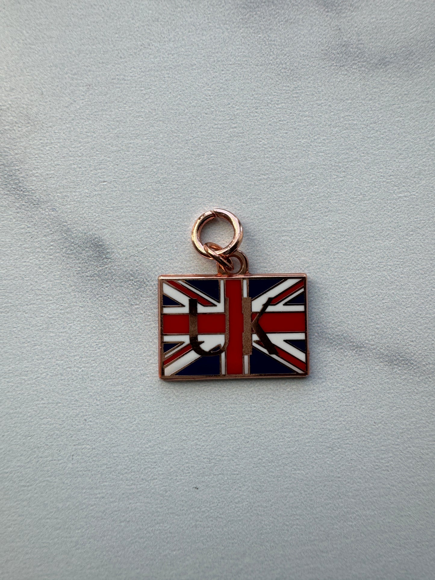 UK Flag Inspired Charm