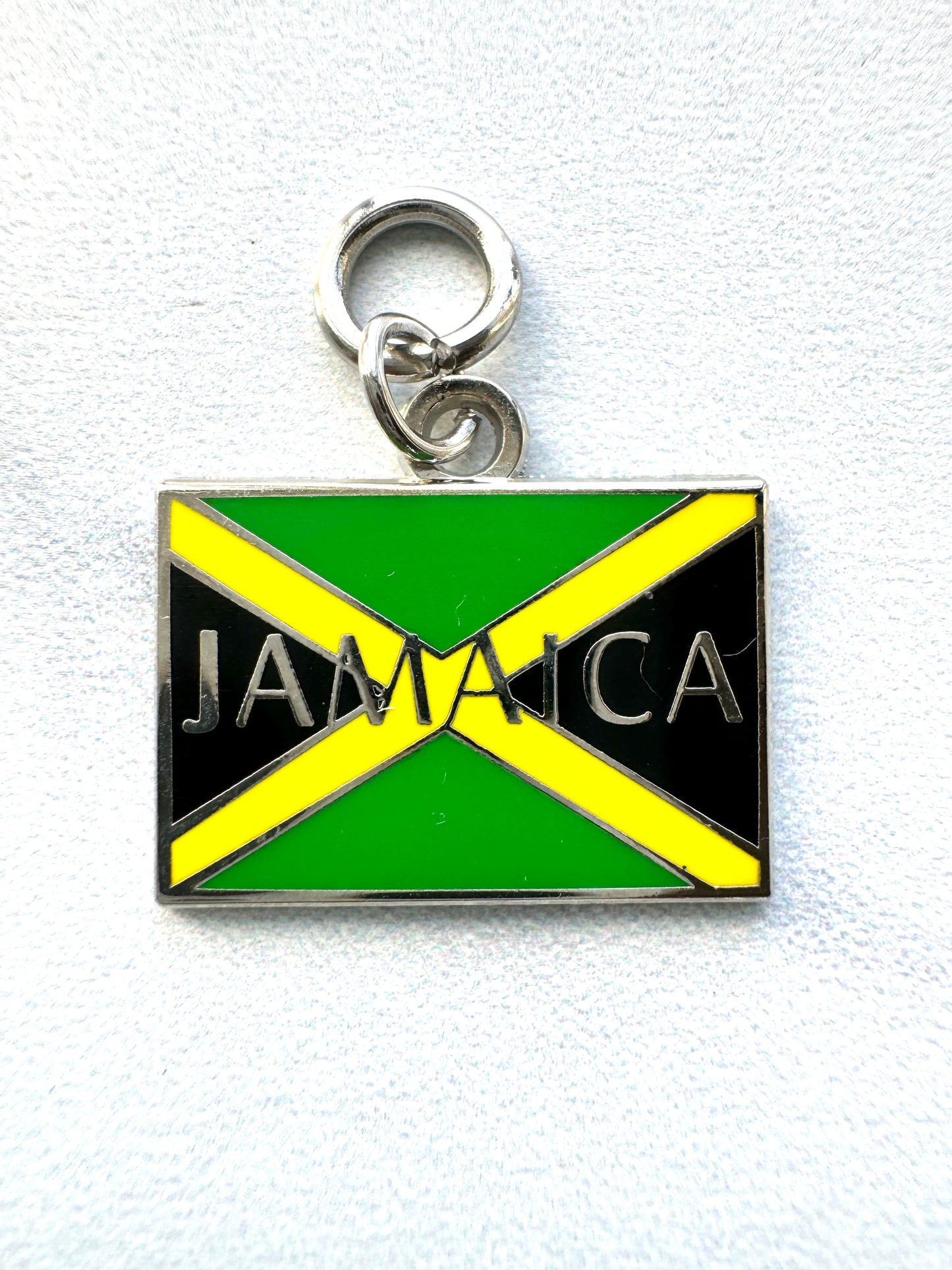 Jamaica Flag Inspired Charm