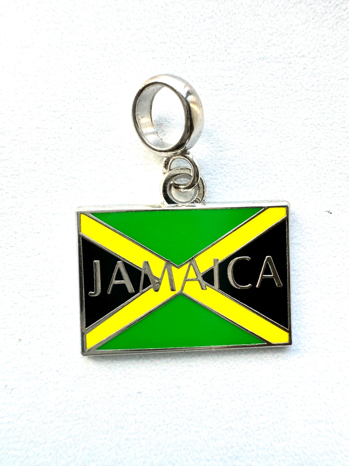 Jamaica Flag Inspired Charm