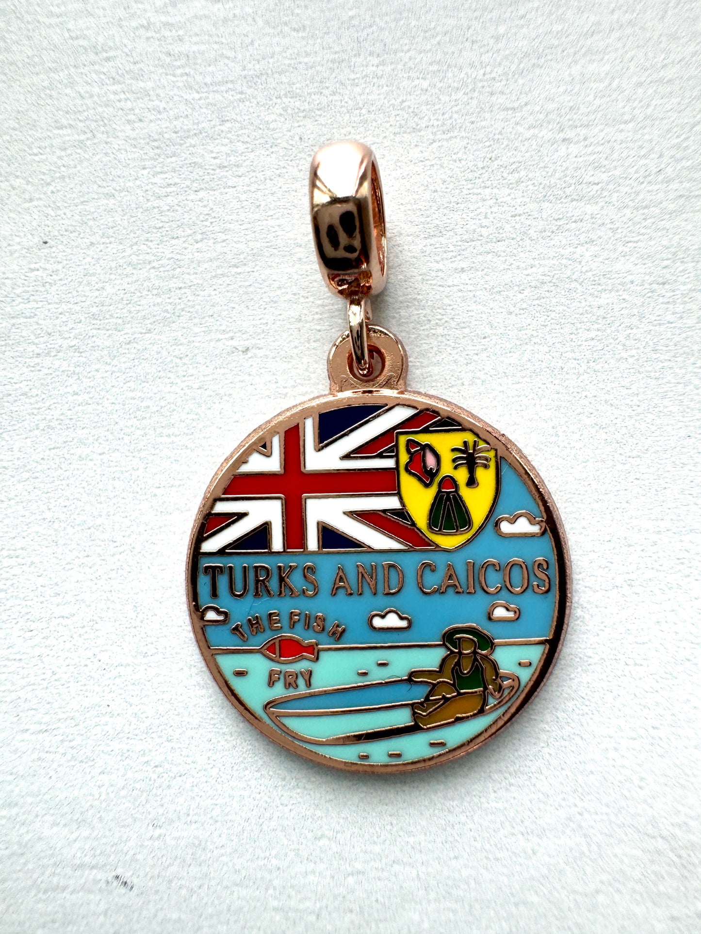 Icons of Turks and Caicos Charm