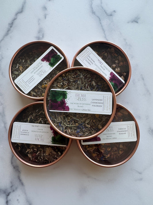 From Here to Bliss Loose Leaf Tea Blends