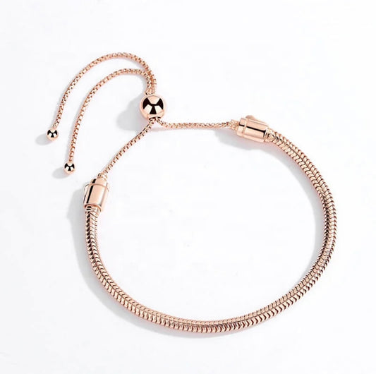 Adjustable Snake Chain link bracelet