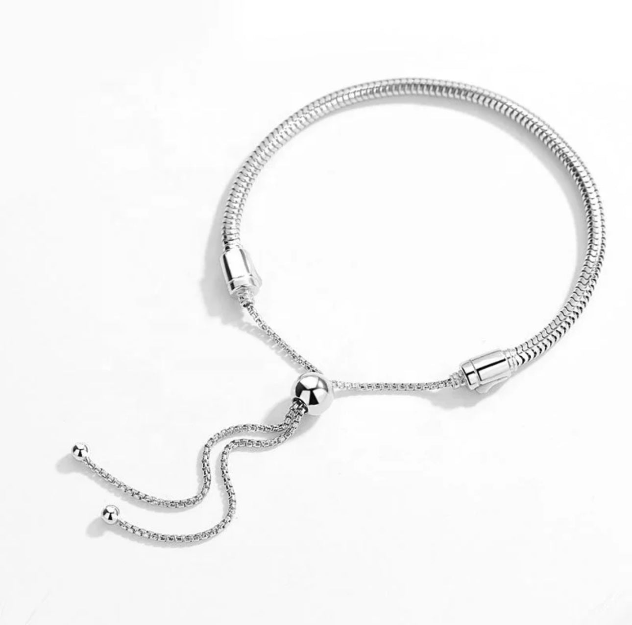 Adjustable Snake Chain link bracelet